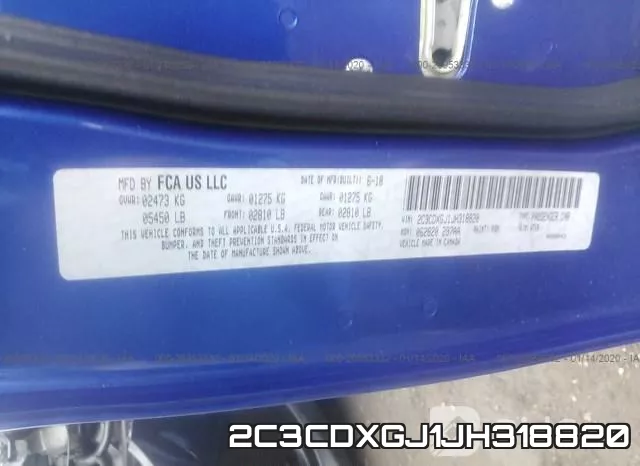 2C3CDXGJ1JH318820 фото 10