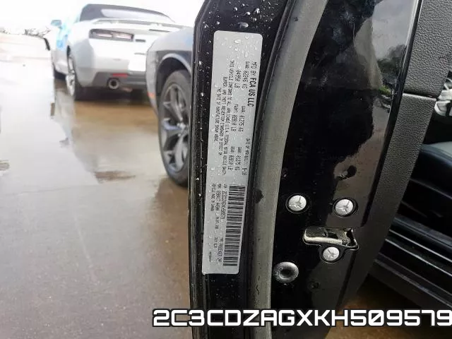 2C3CDZAGXKH509579 фото 2
