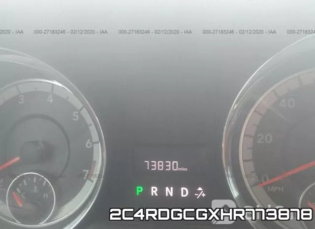 2C4RDGCGXHR773878 фото 8