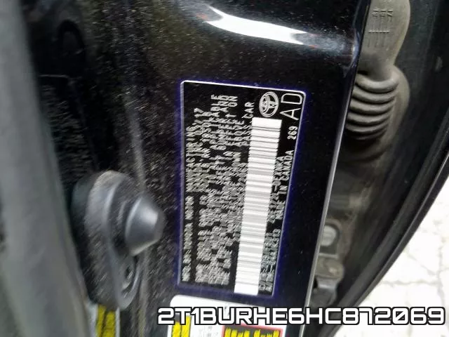 2T1BURHE6HC872069 фото 2