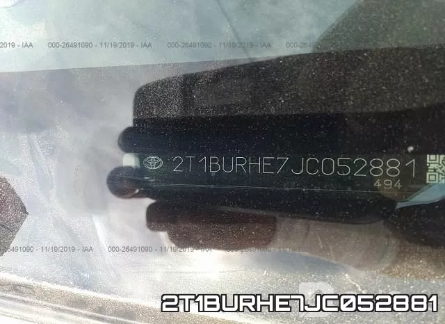 2T1BURHE7JC052881 фото 10