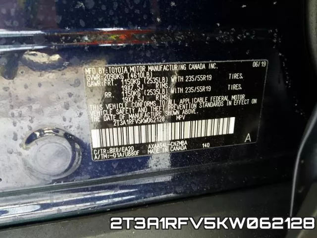 2T3A1RFV5KW062128 фото 2