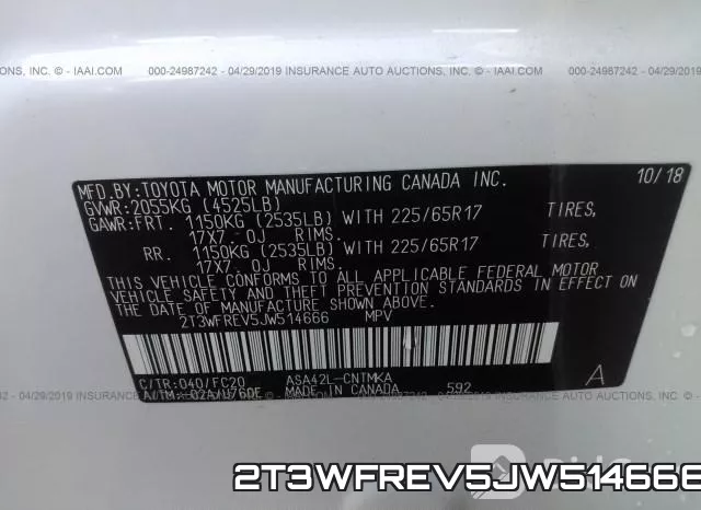 2T3WFREV5JW514666 фото 10