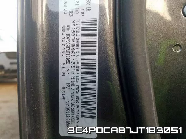 3C4PDCAB7JT183051 фото 2