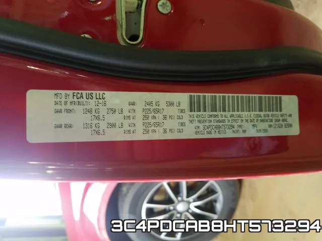 3C4PDCAB8HT573294 фото 2