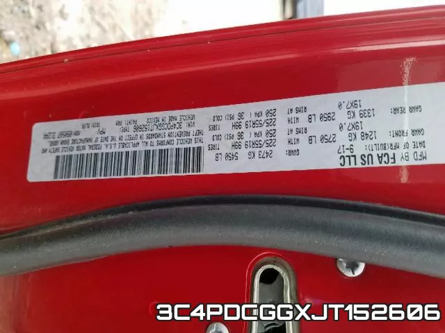 3C4PDCGGXJT152606 фото 2