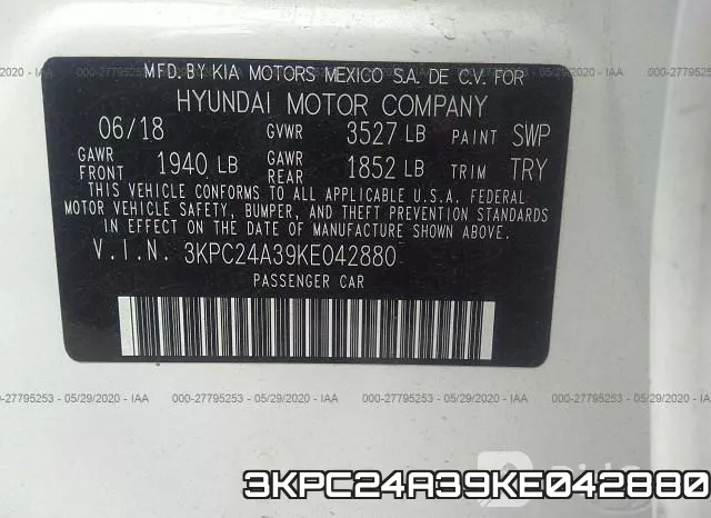 3KPC24A39KE042880 фото 10