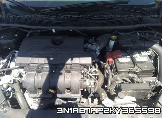 3N1AB7AP2KY365598 фото 2
