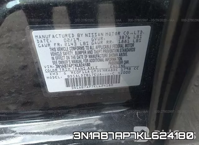 3N1AB7AP7KL624180 фото 10
