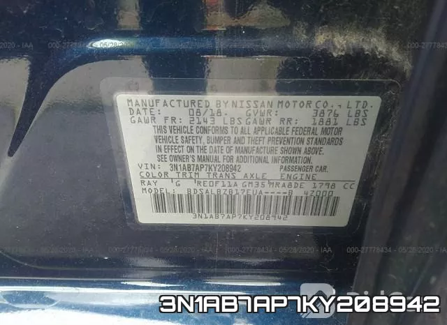 3N1AB7AP7KY208942 фото 10