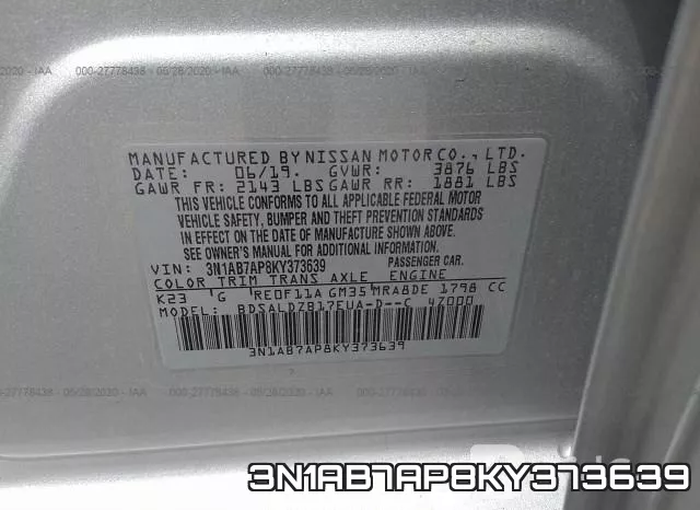 3N1AB7AP8KY373639 фото 10
