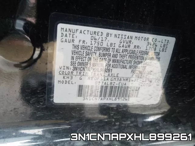 3N1CN7APXHL899261 фото 2