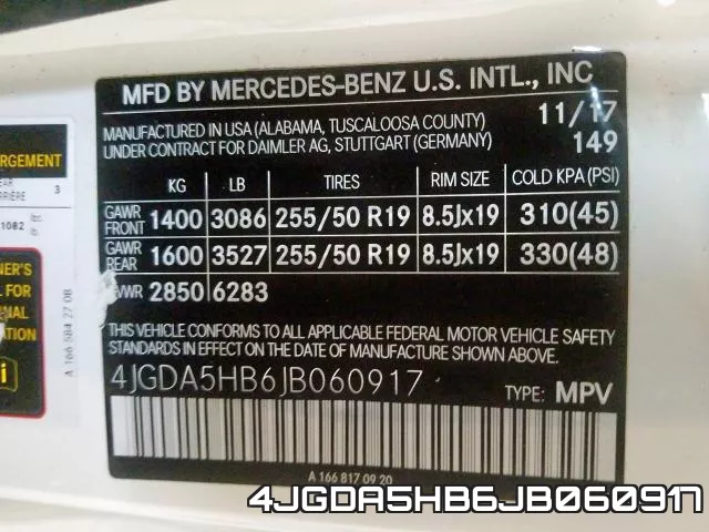 4JGDA5HB6JB060917 фото 2