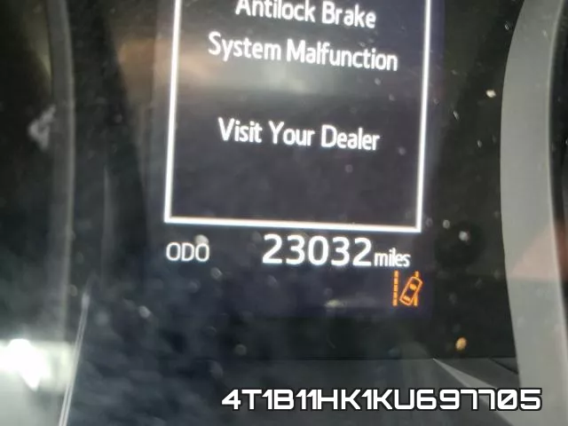 4T1B11HK1KU697705 фото 9