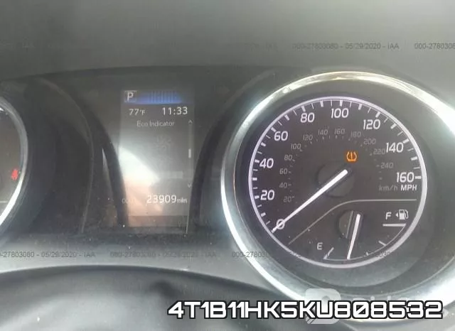 4T1B11HK5KU808532 фото 8