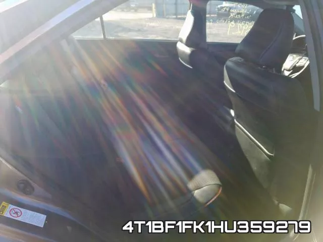 4T1BF1FK1HU359279 фото 7
