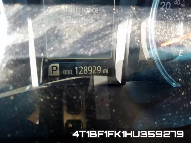 4T1BF1FK1HU359279 фото 9