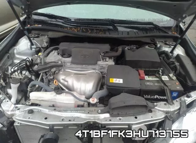 4T1BF1FK3HU713755 фото 2