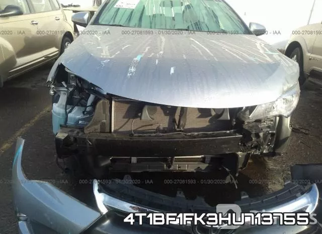 4T1BF1FK3HU713755 фото 7
