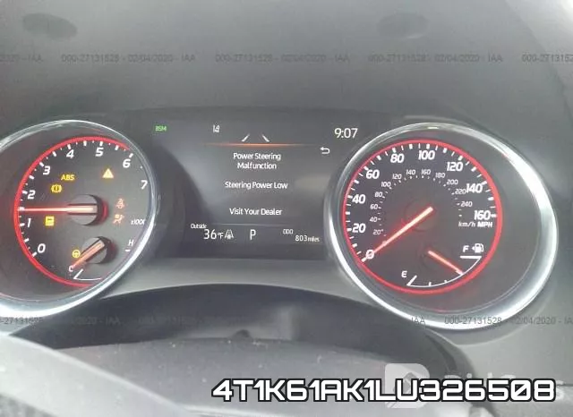 4T1K61AK1LU326508 фото 8