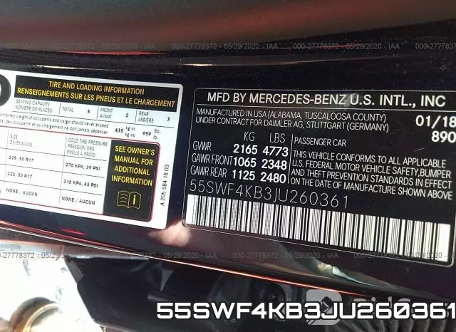 55SWF4KB3JU260361 фото 10