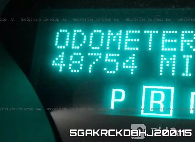 5GAKRCKD8HJ200115 фото 8