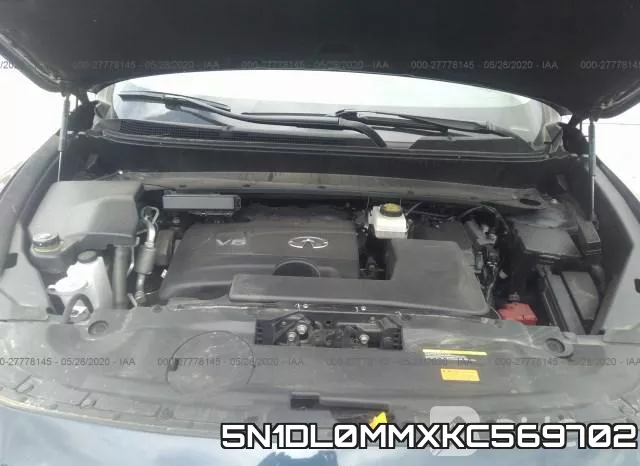 5N1DL0MMXKC569702 фото 2