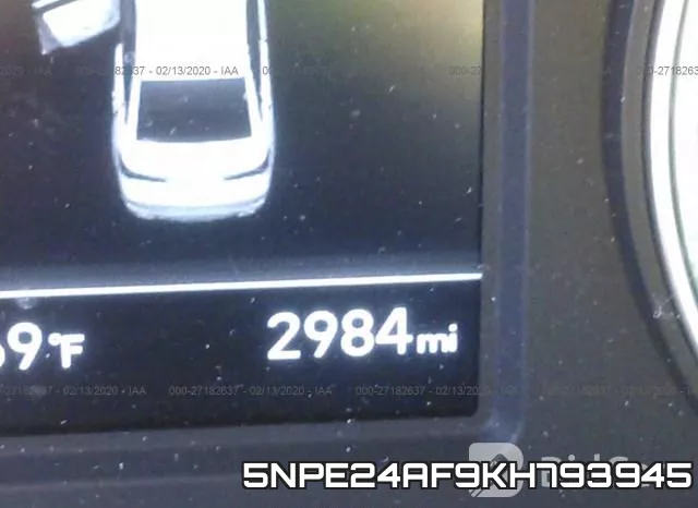 5NPE24AF9KH793945 фото 8