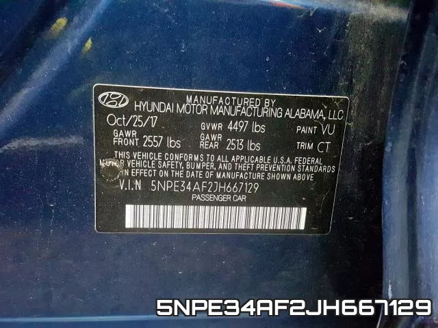 5NPE34AF2JH667129 фото 2