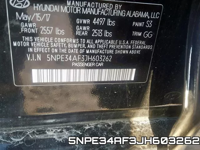 5NPE34AF3JH603262 фото 2