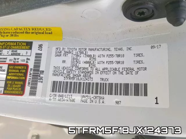 5TFRM5F18JX124373 фото 2