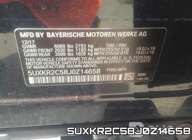 5UXKR2C58J0Z14658 фото 10