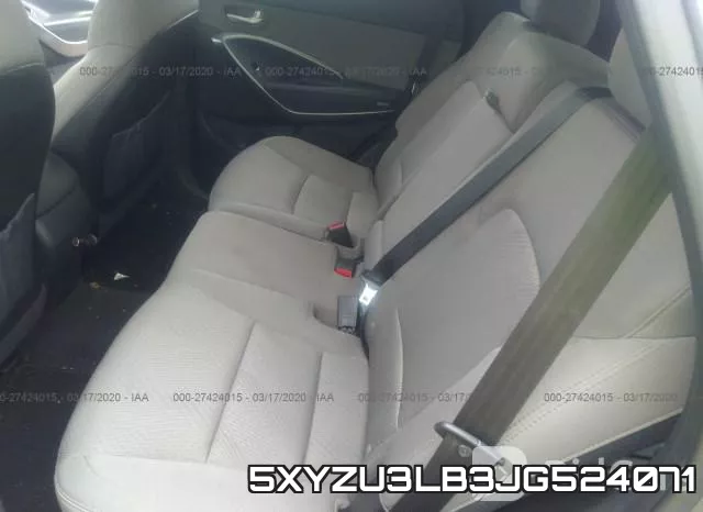 5XYZU3LB3JG524071 фото 9