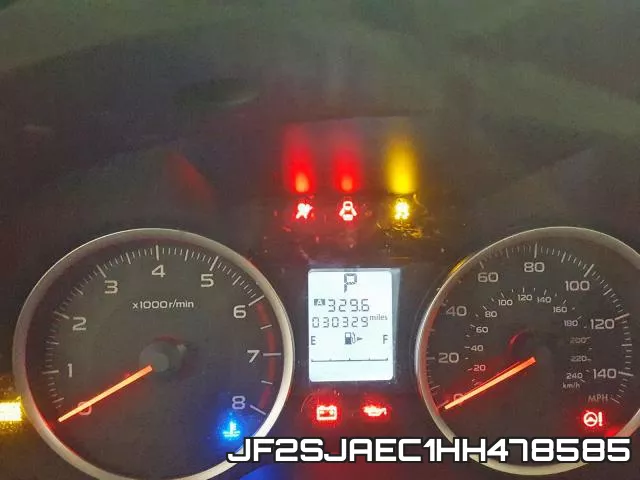 JF2SJAEC1HH478585 фото 9