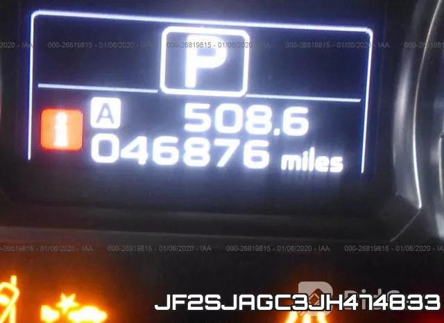 JF2SJAGC3JH474833 фото 8