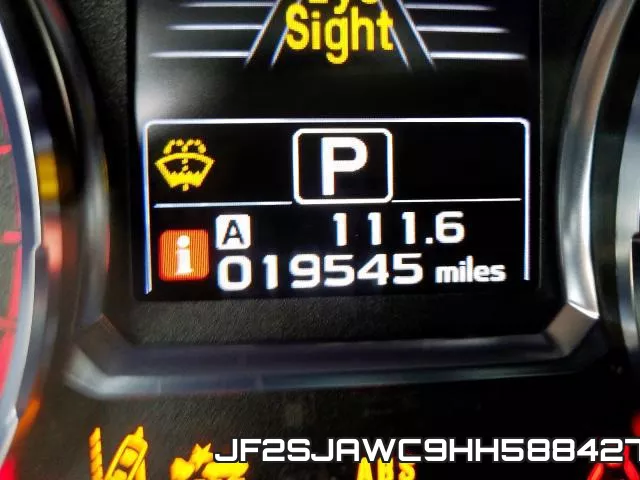 JF2SJAWC9HH588427 фото 9
