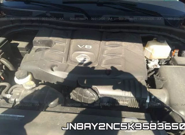 JN8AY2NC5K9583650 фото 2