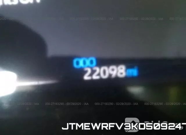 JTMEWRFV3KD509247 фото 8