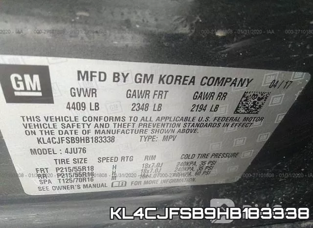 KL4CJFSB9HB183338 фото 10