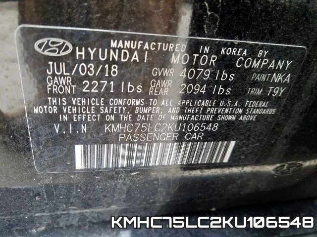 KMHC75LC2KU106548 фото 2