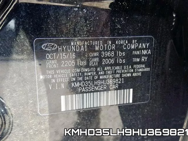 KMHD35LH9HU369821 фото 2