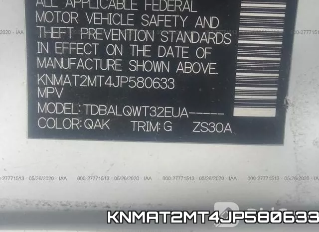 KNMAT2MT4JP580633 фото 10