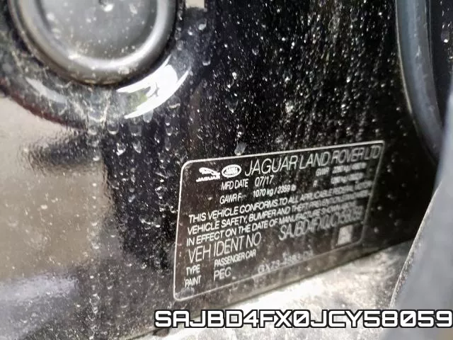 SAJBD4FX0JCY58059 фото 2