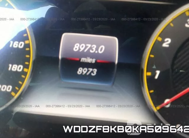 WDDZF8KB0KA509642 фото 8