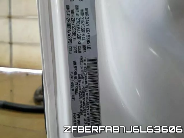 ZFBERFAB7J6L63606 фото 2