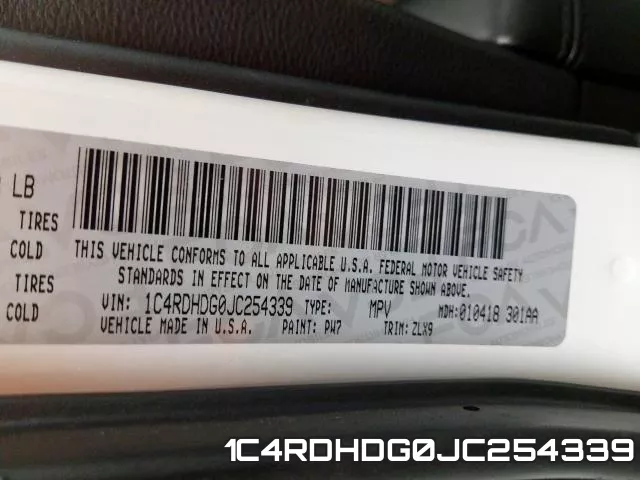 1C4RDHDG0JC254339 фото 2