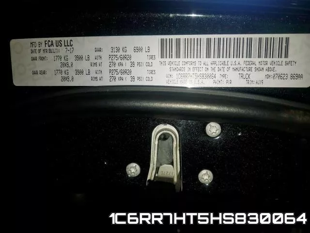 1C6RR7HT5HS830064 фото 2
