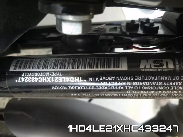 1HD4LE21XHC433247 фото 2