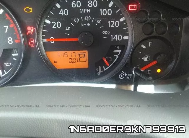 1N6AD0ER3KN793913 фото 8