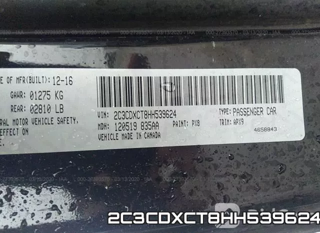 2C3CDXCT8HH539624 фото 10